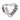 Stitched Heart Charm