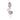 Flamingo Charm, Pale Pink
