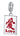 Love Charm, Red Enamel