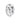 Fluted Clip, Clear Stone