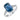 NEPTUNIAN MOONLIGHT - Blue Spinel Diamond Ring