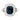 BLUE MOON - Blue Spinel Diamond Ring